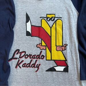 Vintage 1981 Manhattan Transfer Colorado Kaddy Raglan Band T Shirt XL 20” x 27”